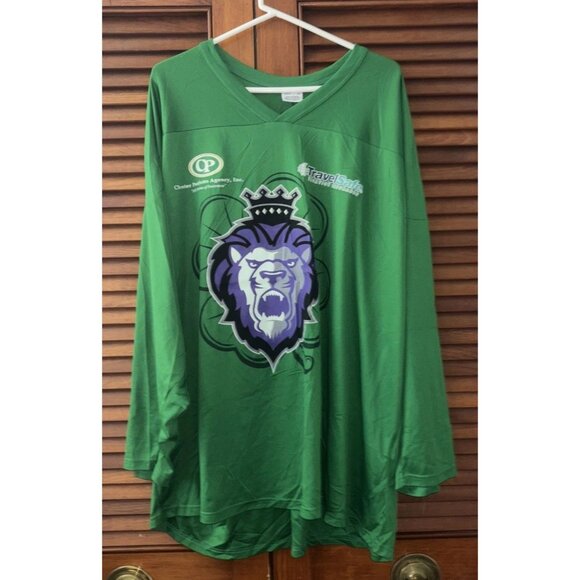CCM Other - Reading Royals ECHL Green Practice jersey CCM Autograpghed by #25 XXL 2XL